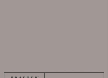 Crown Crafted Quarried Stone Matt Emulsion Warm Dark Grey Paint 2.5 Litre