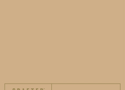 Crown Crafted Rustic Twine Matt Emulsion Dark Yellow Paint 2.5 Litre