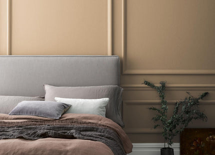 Crown Crafted Rustic Twine Matt Emulsion Dark Yellow Paint 2.5 Litre