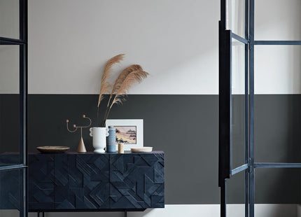Crown Crafted Work of Art Matt Emulsion Dark Grey Paint 2.5 Litre