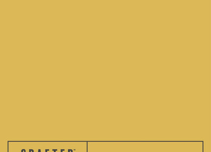 Crown Crafted Yarn Matt Emulsion Mustard Yellow Paint 2.5 Litre