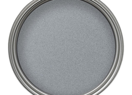 Crown Crafted Pewter Metallic Emulsion Paint for Walls & Wood 1.25 Litre