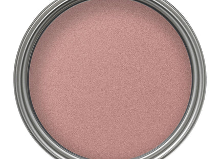 Crown Crafted Rose Gold Metallic Emulsion Paint for Walls & Wood 1.25 Litre