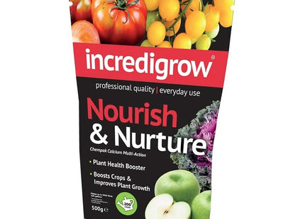 Incredigrow Thompson & Morgan Ltd Nourish & Nurture Calcium Based Plant Fertiliser, 500g
