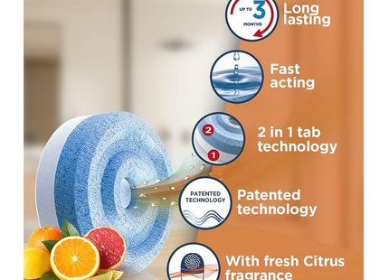 UniBond Aero 360� Moisture Absorber Citrus Refill Tab, for Aero 360� Dehumidifier, Twin Pack (2 x ) 450g