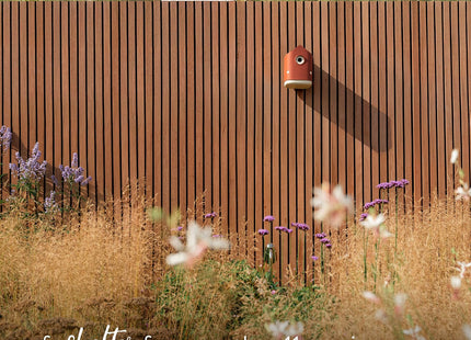 Elho Cosy Bird House 18cm Birdhouse - Tuscan Red
