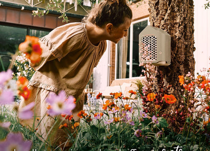 Elho Cosy Insect Hotel 18cm Insecthotel - Mushroom Beige