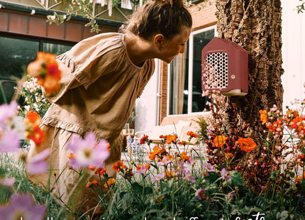 Elho Cosy Insect Hotel 18cm Insecthotel - Tuscan Red