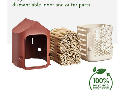 Elho Cosy Insect Hotel 18cm Insecthotel - Tuscan Red