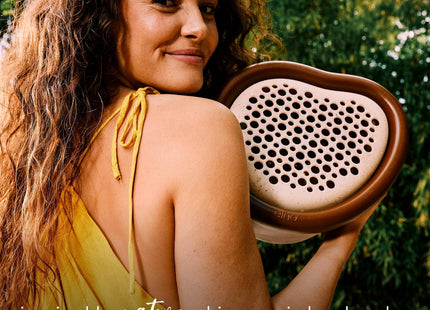 Elho Organic Bee Hotel 25cm Insecthotel - Chestnut Brown