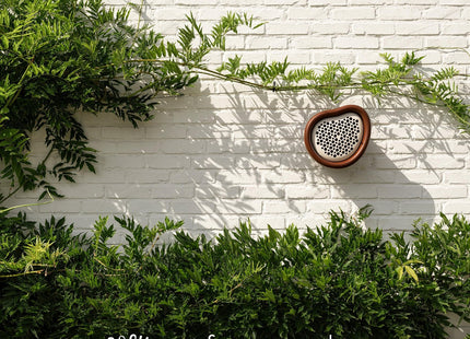 Elho Organic Bee Hotel 25cm Insecthotel - Chestnut Brown