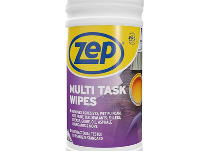 Zep Multi Task Wipes, 100-Count