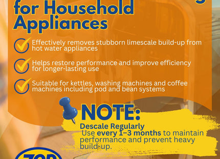 Zep Appliance Descaler (20 Doses) 1000ml