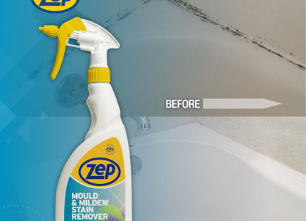 Zep Mould and Mildew Stain Remover - Our ready-to-use, industrial-strength Mould & quickly removes any signs of mould or mildew. 750ml