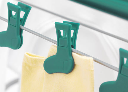 Addis Deluxe 3 Tier Airer, Metallic Aqua, 14 metres 514445