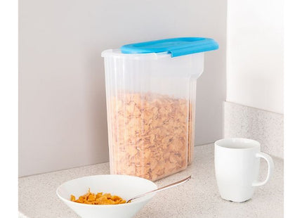 Addis Cereal Box Storage Container 500g Clear with Blue Lid 510478
