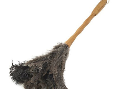 Addis Super Soft Real Ostrich Feather Duster Bamboo Handle, Natural Finish, Brown/Wood, 5 x 4 x 54 cm 517676