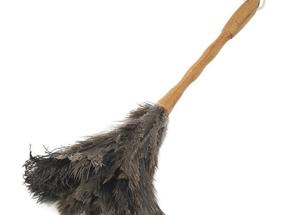 Addis Super Soft Real Ostrich Feather Duster Bamboo Handle, Natural Finish, Brown/Wood, 5 x 4 x 54 cm 517676