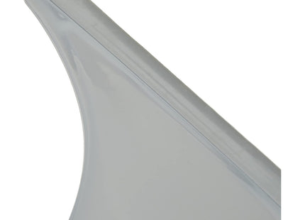 Addis Shower Window Squeegee Made From Naturally Sterile Bamboo And An Iron-Style Blade, Grey/Wood, 25.5 x 23 x 7 cm