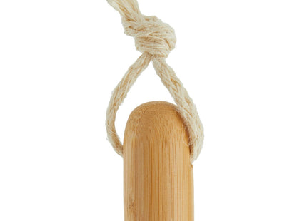 Addis Shower Window Squeegee Made From Naturally Sterile Bamboo And An Iron-Style Blade, Grey/Wood, 25.5 x 23 x 7 cm
