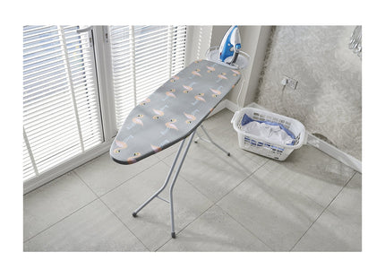 Addis Affinity Ironing Board, Silver Flamingo design, Metal, 114 x 36.5 cm 516188
