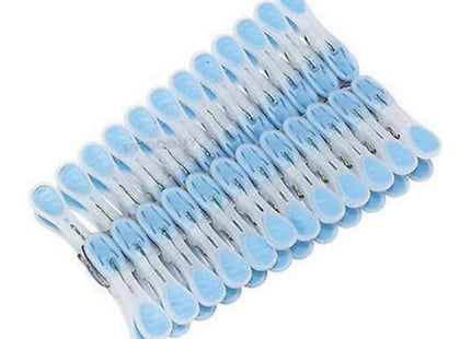 Addis Medium Pegs, Blue Clear