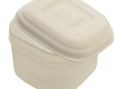 Addis Seal Tight Round Foodsaver 200ml Clear with White Lid 510423