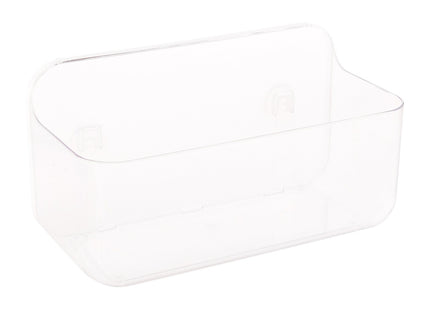 Addis Invisifix Bathroom Shower Storage Caddy Holder, Translucent, 13.5 x 28 x 15 cm 517874