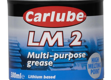 Carlube Lithium Multi-Purpose Grease, 500g XMG500