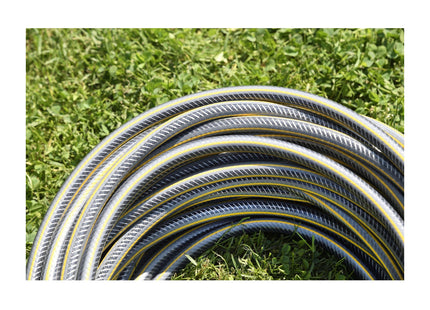 Hozelock Ltd 100-101-511 Flexi Pro Hose Garden, Yellow & Grey, 25M