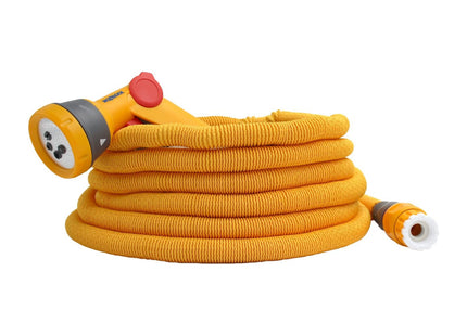 Hozelock - Wonderhoze Expanding Hose 40m: Flexible Hose, Stretches up to 3X Original Length with 2 Aquastop Fittings and Multispray Gun: Ready to Use