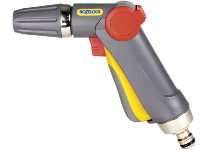 Hozelock - Jet-Spray Gun Plus: Compact Multi-task Gun, Watering & Cleaning, Lockable: Adjustable Nozzle