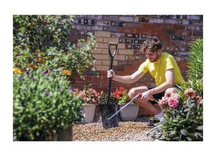 Hozelock - Jet-Spray Gun Plus: Compact Multi-task Gun, Watering & Cleaning, Lockable: Adjustable Nozzle
