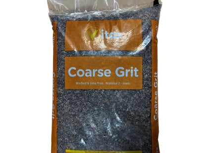 Vitax 6VNCG5 Horticultural Coarse Grit, Washed & Lime-Free, Nominal 2-6mm, Small Bag