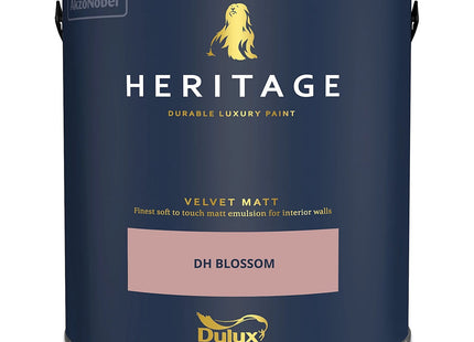Dulux Velvet Matt Wall Paint in DH Blossom, 2.5 Litre