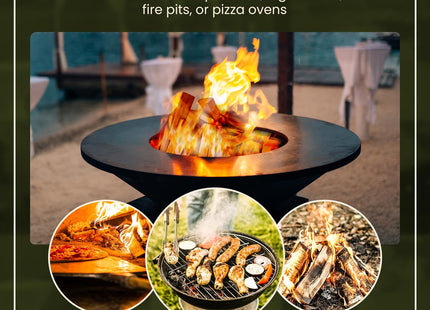 Green Olive Firewood Company Kiln Dried Kindling Wood Sticks Grab Bag 27 Litre 5kg, Firelighters for Wood Burners and Stoves FKN6