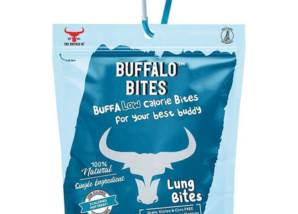 The Buffalo Co. Buffalo Bites - Tasty Dog Treats for your best Buddy (Buffalo Bites (Lung Bites))