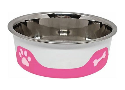 The Buffalo Co. ThermaCool Dog Bowl, 4-Layer Thermal Insulation, Small-240ml 1.8 Litre Pink 3050