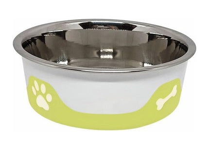 The Buffalo Co. ThermaCool Dog Bowl, 4-Layer Thermal Insulation, Small-240ml 1.8 Litre Olive Green 3062