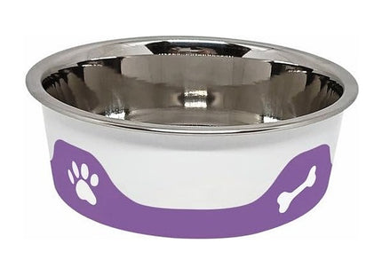 The Buffalo Co. ThermaCool Dog Bowl 4-Layer Thermal Insulation, Small-240ml 1.8 Litre Grape 3066