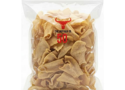 The Buffalo Co. Buffalo Ears for Dogs Natural Grass-Fed Dog Treats