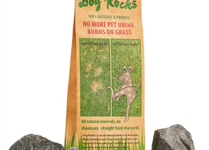 Dog Rocks - Urine Patch Preventer (200g) / Natural Dog Urine Neutraliser for Water Bowls, Grass Repair, Urine Burn Patch Repair
