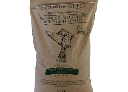 Johnston & Jeff No Mess, No Grow Wild Bird Food 12.75kg