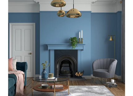 Dulux Velvet Matt Wall Paint, Boathouse Blue, 2.5 Litre
