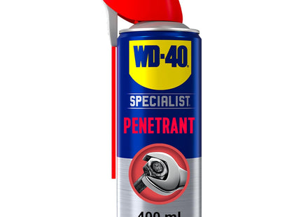 WD-40 Specialist Penetrant Spray, Rust Penetrating Oil Spray for Loosening Rusted Nuts & Bolts, Rust Prevention 400ml