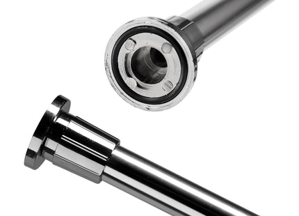 Croydex Shower Curtain Rod Extendable Pole, 1060-1830mm, Telescopic, Aluminium, Silver Finish