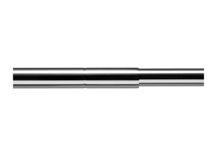 Croydex Shower Curtain Rod Extendable Pole, 1060-1830mm, Telescopic, Aluminium, Silver Finish