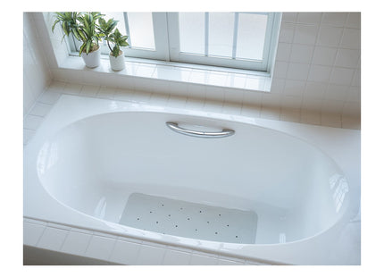 Croydex Rubagrip Bath Mat Non Slip Anti Mould for Inside Bath (74x34cm)