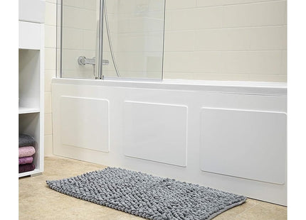 Croydex Grey Super Soft Cushioned Bath Mat with Slip-Resistant Backing