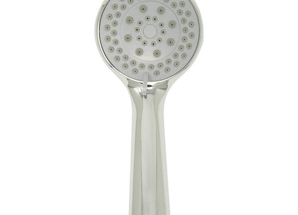 Croydex Amalfi Five Function Shower Head - Large Shower Head with Rub Clean Nozzles, Ideal for All Shower Types